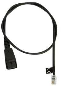 Jabra CABLE W/ QD TO RJ10 PLUG/CALLMASTER V VI 0.5M/PLX A22