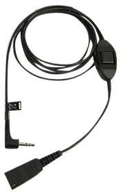 Jabra 8735-019 ausinių ir laisvų rankų įrangos priedas Kabelis