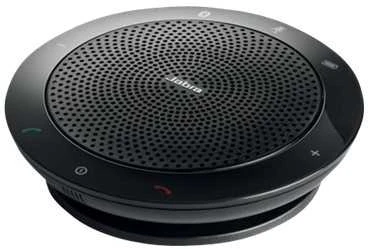 JABRA SPEAK 510 garsiakalbis, skirtas UC ir amp; BT USB konferencijos sprendimas 360 laipsnių mikrofono prijungimo ir atkūrimo nutildymo ir garsumo mygtukas