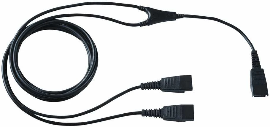 „Jabra Supervisor“ kabelis: QD–2x QD (įskaitant nutildymo jungiklį)