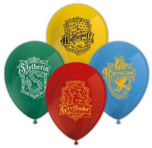 Globos Europe Bv GoDan Balloons Harry Potter Hogwarts Namai MIX 8 vnt.