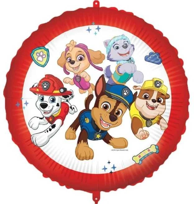 Globos Europe Bv Paw Patrol folija BALLOON 46 cm, paruošta darbui