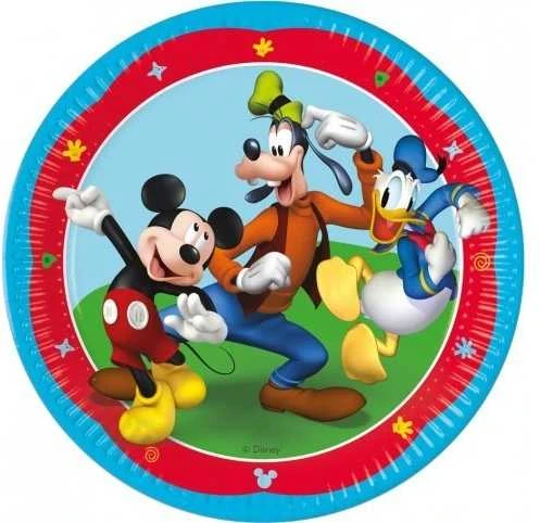 GoDan Popierinės lėkštės Mickey 23cm 8vnt