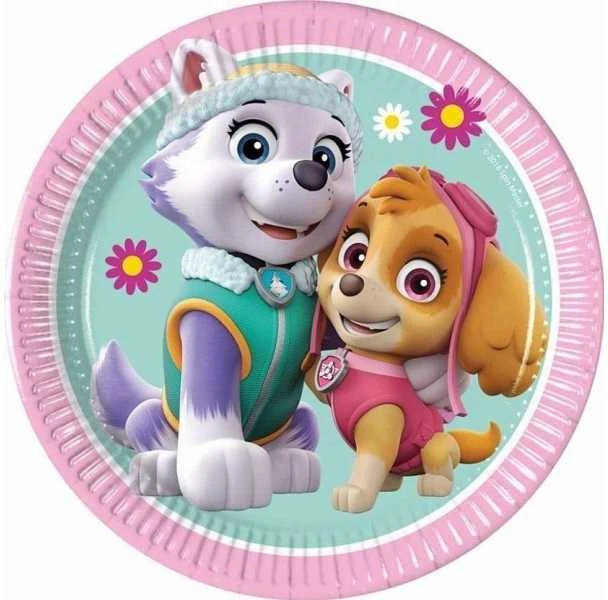 GoDan Paw Patrol popierinės lėkštės 20cm 8 vnt