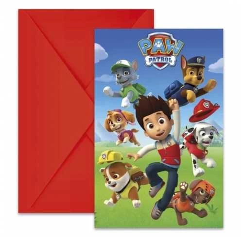 Globos Europe Bv „Paw Patrol“ kvietimai