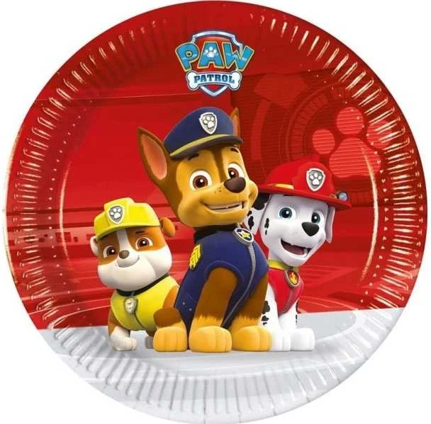 Globos Europe Bv GoDan Popieriaus plokštės Paw patruliuoti pasiruošęs veiksmų 8 vienetų Godan