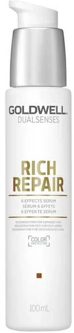 Serumas pažeistiems plaukams Goldwell Rich Repair 6 Effects Serum 100ml