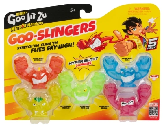 „Goo Jit Zu“ – „Meteor Madness Slingers“ švytintys 5 vnt. (43086)