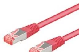 „Goobay CAT 6“ jungties kabelis, S/FTP (PiMF), violetinis – laido ilgis 1,5 m