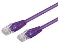 Goobay suapvalintas U/UTP tinklo kabelis Cat6. CCA. Violetinė. 2,0 m