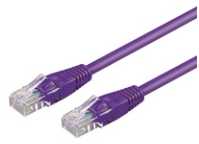 Goobay Suapvalintas suapvalintas U/UTP PatchCord Cat6. CCA. Violetinė. 2,0 m