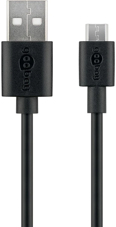 „Goobay“ mikro USB įkrovimo ir sinchronizavimo laidas, 2 m