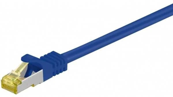 Goobay Patchcord S/FTP, Cat7, 3.00m, mėlyna