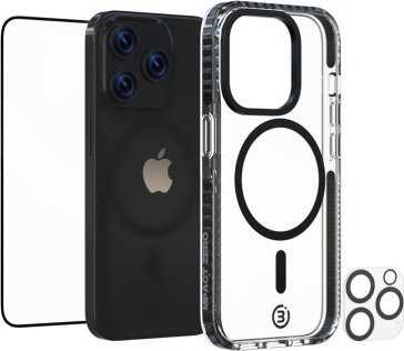 Goobay Triton „Impact Zero 3 in 1“ mobiliojo telefono dėklų rinkinys