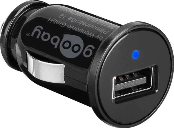 Goobay Car Charger 5 W automobilinis pakrovėjas, juodas
