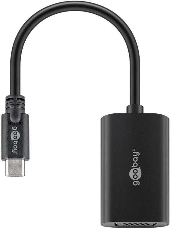 „Goobay 51776“, USB C tipo, 1920 x 1080 pikselių