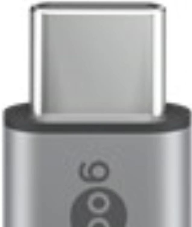 Goobay | 64659 USB-C į USB-C tekstilinis kabelis su metaliniais kištukais, 1 m | USB-C į USB-C