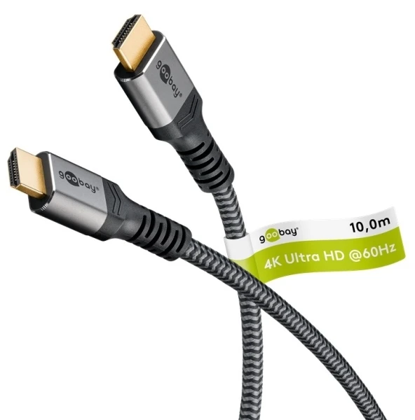 „Goobay“ didelės spartos HDMI kabelis su eternetu | 64997 | 10 m