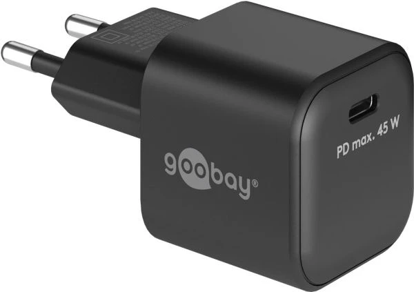 Įkroviklis Goobay GaN Nano USB-C Szybka 1 45 W (65331)