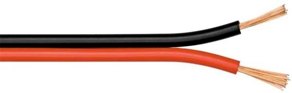 Goobay Cable Garsiakalbio kabelis Raudonas Juodas CCA - Kabelio ilgis 10 m
