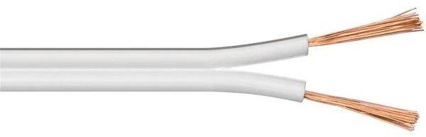 Goobay 67741 Garsiakalbio kabelis 2 x 4 mm² Baltas 10 m