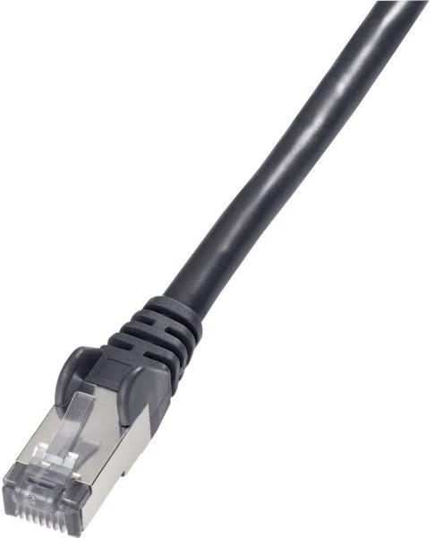 Goobay Kabelis LAN Patchcord CAT 6 S/FTP LSZH Juodas 15m