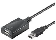 Goobay 68876, 5 m, USB A, USB A, USB 2.0, vyriškas/moteriškas, juodas