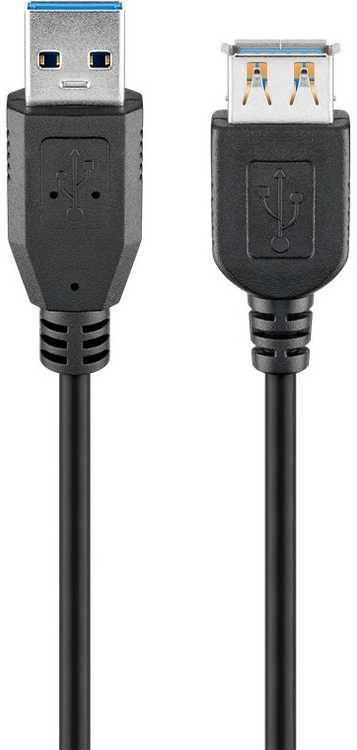 Kabelis USB Goobay 3.0 M Juodas