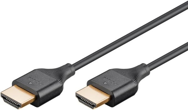 Goobay Plonas didelės spartos HDMI kabelis su eternetu - 4K/60Hz (75295)