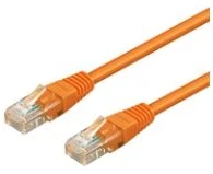 Goobay CAT6 U / UTP tinklo kabelis, 7,5 m, oranžinis