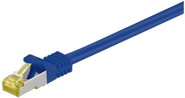 Goobay 91592, 1,5 m, Cat7, S/FTP (S-STP), RJ-45, RJ-45, mėlynas