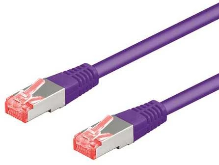 Goobay LAN kabelis CAT 6 S/FTP LSZH šviesolaidinis 0,25m