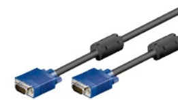 Kabelis VGA Goobay M/M Gold mėlyna - 1.8m