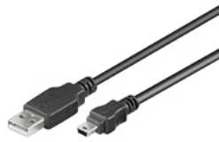 Goobay | USB 2.0 Hi-Speed kabelis | USB-A į mini-USB USB 2.0 kištukas (A tipas) | USB 2.0 mini vyriškas (B tipas, 5 kontaktų)