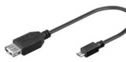 Laidas Goobay OTG HOST micro/USB - 0.2m