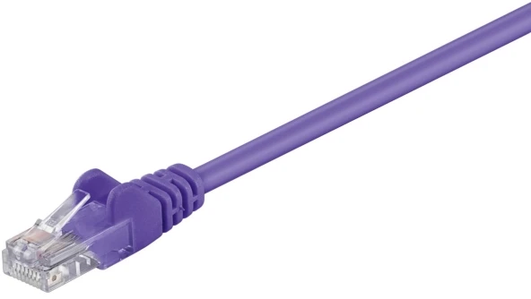 RB-LAN CAT 5e jungties kabelis, U/UTP, violetinis – laido ilgis 0,25 m