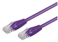 Goobay 95278, 3 m, Cat6, U/UTP (UTP), RJ-45, RJ-45, Violetinė