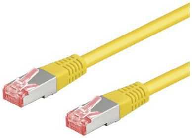Goobay Patchcord, CAT6, S/FTP, 2m, geltona (95493)