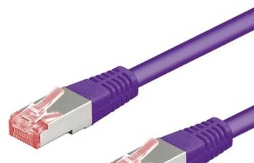 Goobay CAT 6 Patch kabelis, S/FTP (PiMF), alyvinis - Kabelio ilgis 2 m