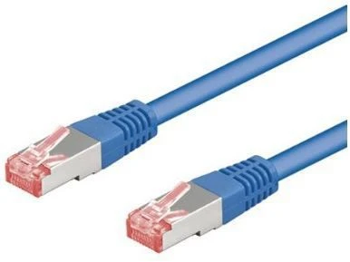 Goobay 95512, 5 m, Cat6, S/FTP (S-STP), RJ-45, RJ-45, mėlynas