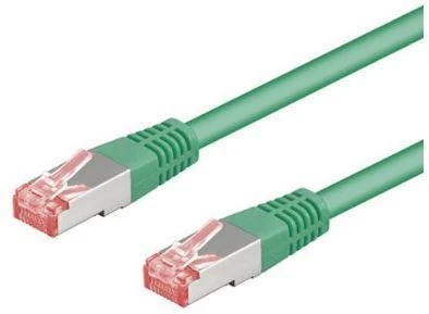 Goobay 95514, 5 m, Cat6, S/FTP (S-STP), RJ-45, RJ-45, Žalias