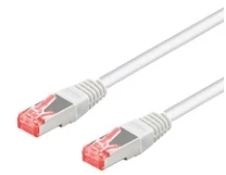 „Goobay 95656“, 25 m, Cat6, S/FTP (S-STP), RJ-45, RJ-45, baltas