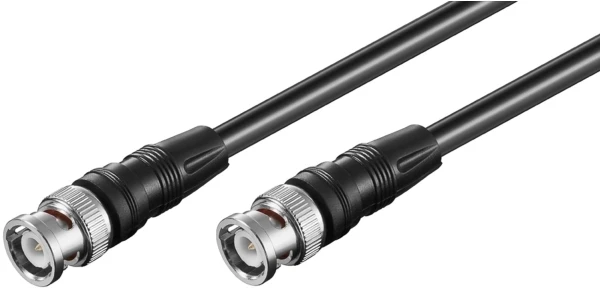 Goobay MicroConnect BNC - BNC kabelis 2m juodas (50046)