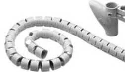 Goobay WireTube kabelio apvyniojimas, 2,5 m, pilkas