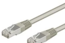 „Goobay 68618 CAT 5e“ jungiamasis kabelis, F/UTP RJ45 kištukas (8P8C), RJ45 kištukas (8P8C), 0,25 m, Pilkas