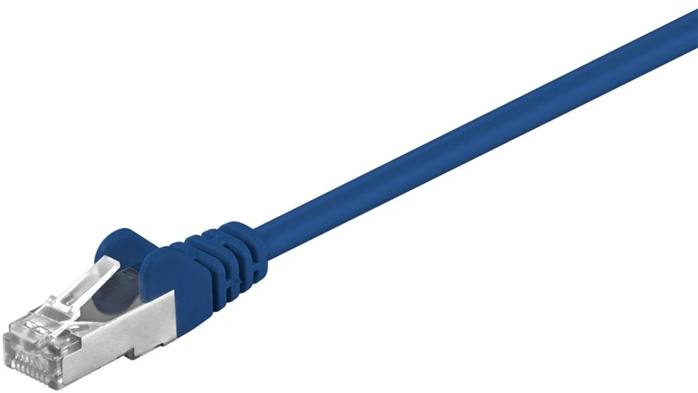 Goobay RB-LAN CAT 5e Jungties laidas, F/UTP, Mėlynas - Kabelio ilgis 5 m