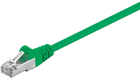 Goobay CAT 5e Komutacinis kabelis, F/UTP, žalias, 20 m, Cat5e, F/UTP (FTP), RJ-45, RJ-45, Žalias