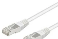 Goobay CAT 5e tinklo kabelis, F/UTP, baltas, 20 m, Cat5e, F/UTP (FTP), RJ-45, RJ-45, baltas