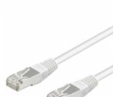 Goobay CAT 5e Jungiamasis laidas, SF/UTP, baltas - Laido ilgis 50 m