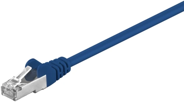RB-LAN CAT 5e Jungties laidas, F/UTP, Mėlynas - Laido ilgis 2 m